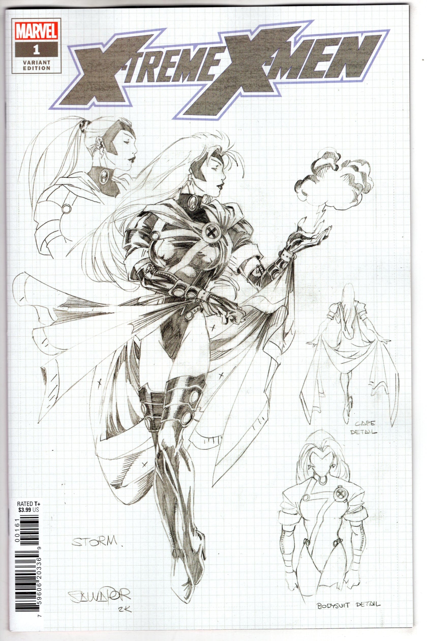 MARVEL PRH COMIC BOOK X-TREME X-MEN #1 (OF 5) 10 COPY INCV LARROCA CLASSIC DSN VARIANT