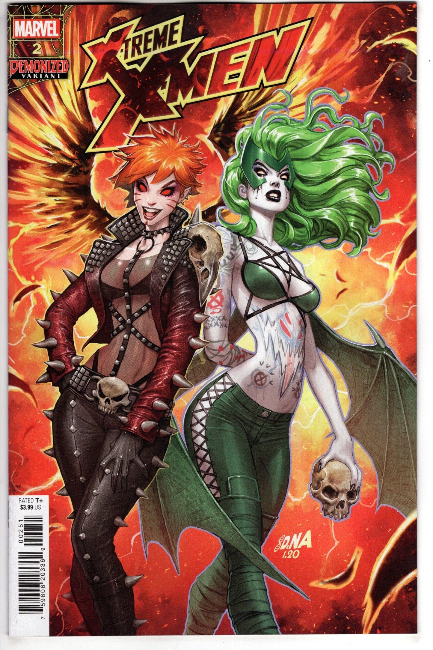 MARVEL PRH COMIC BOOK X-TREME X-MEN #2 (OF 5) NAKAYAMA DEMONIZED VAR