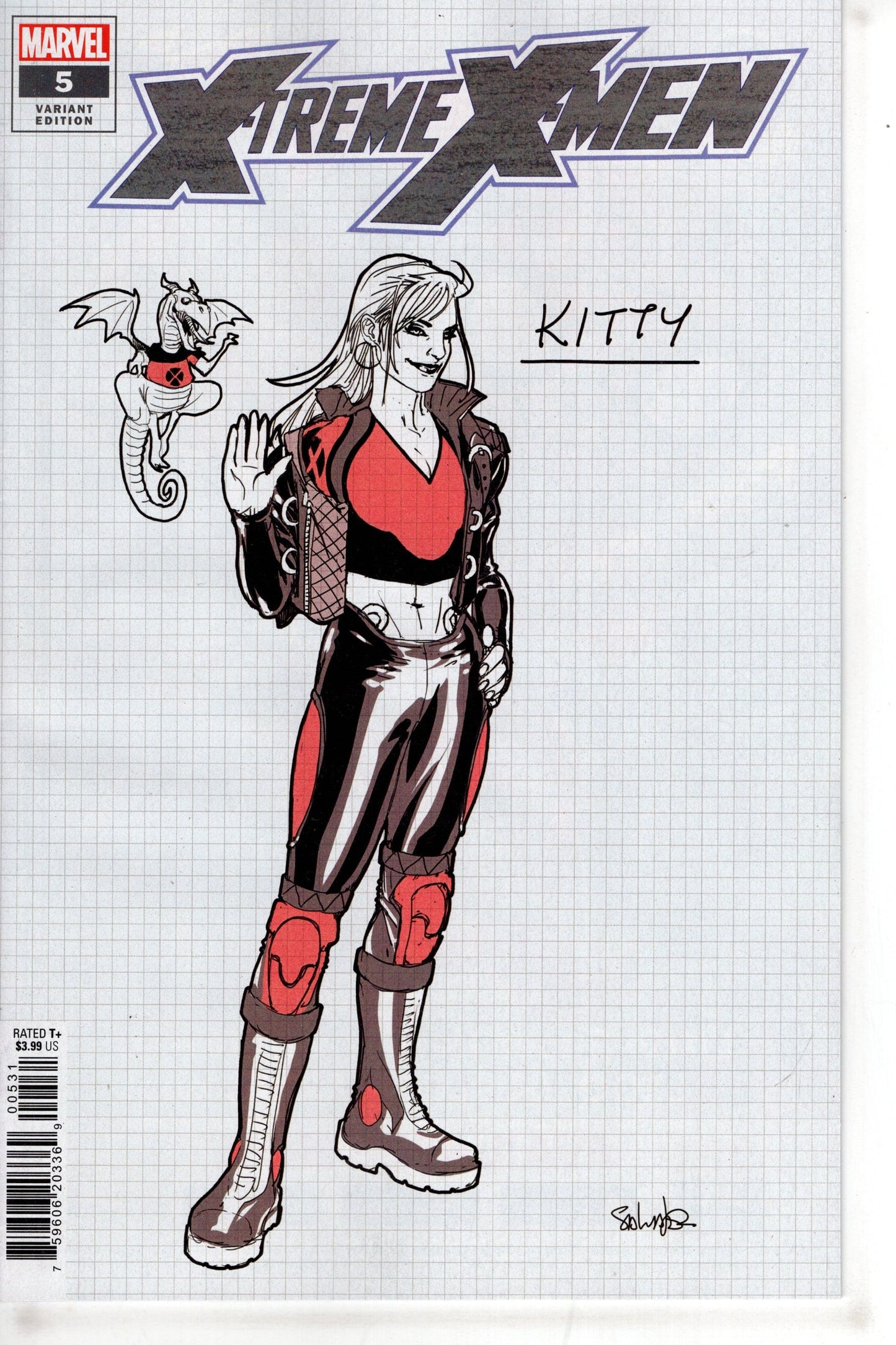 MARVEL PRH COMIC BOOK X-TREME X-MEN #5 (OF 5) 10 COPY INCV LARROCA NEW DESIGN VAR