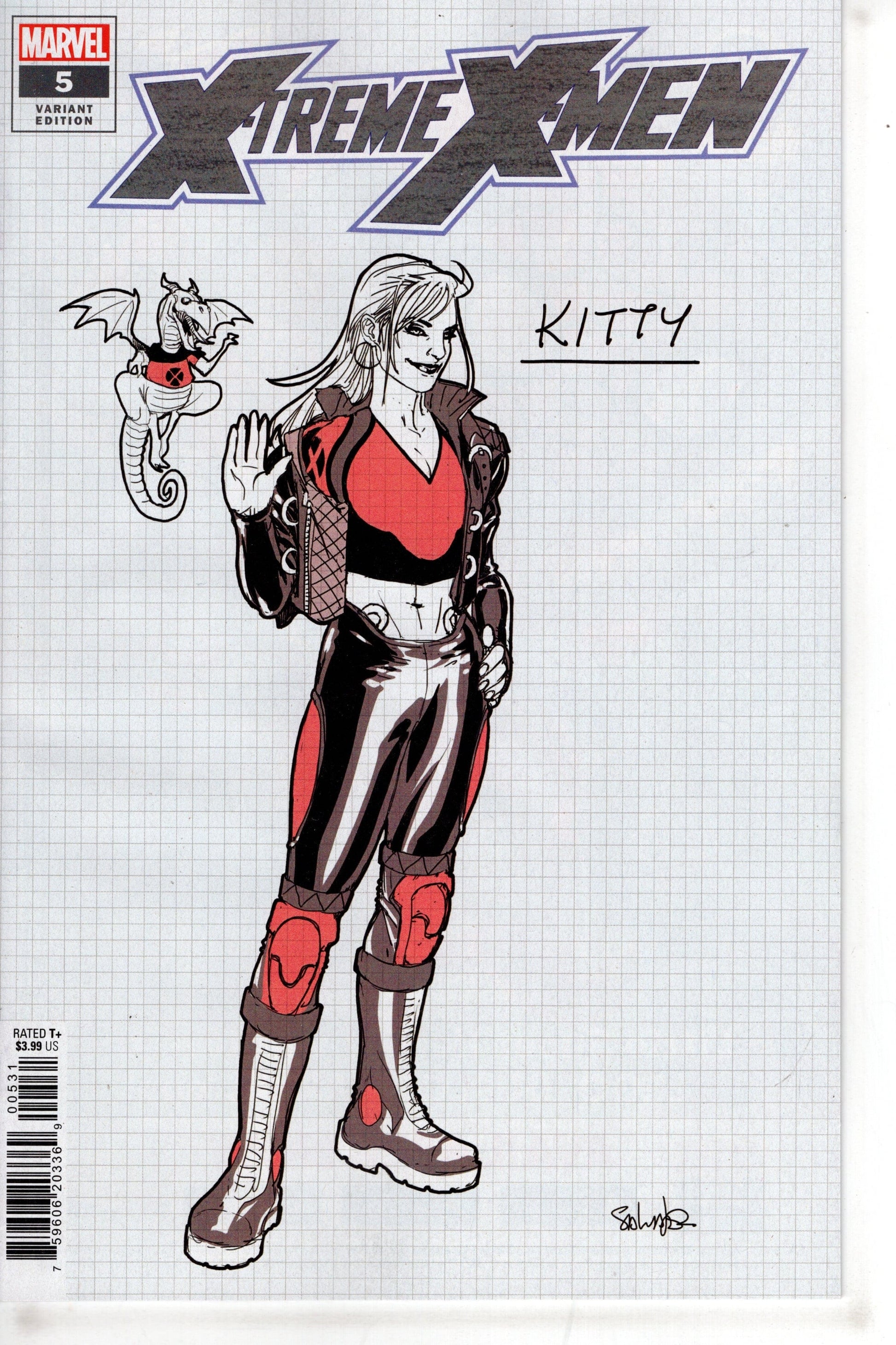 MARVEL PRH COMIC BOOK X-TREME X-MEN #5 (OF 5) 10 COPY INCV LARROCA NEW DESIGN VAR