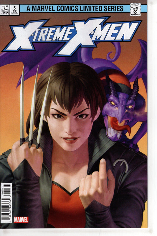 MARVEL PRH COMIC BOOK X-TREME X-MEN #5 (OF 5) YOON HOMAGE VAR