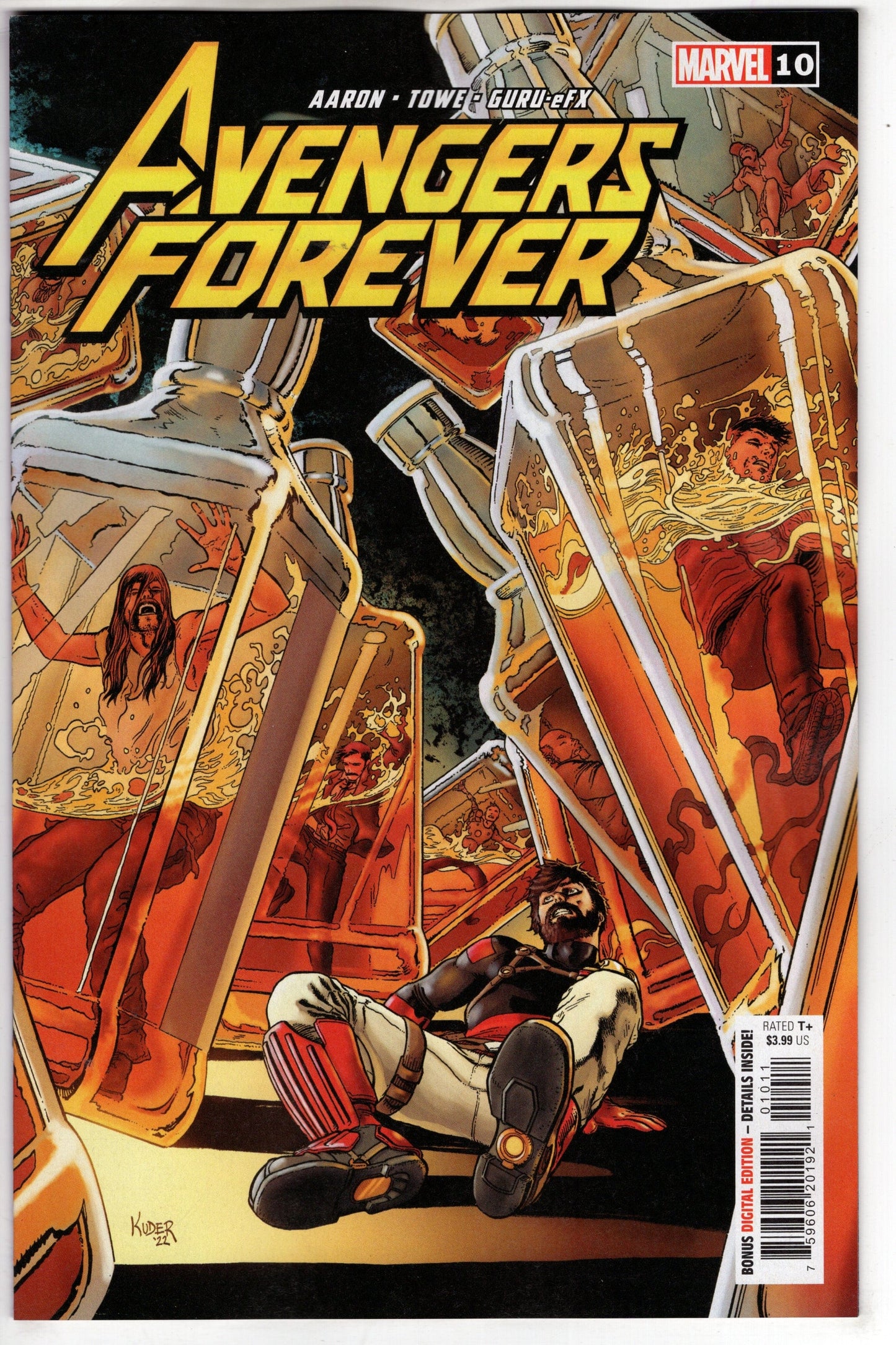 MARVEL PRH COMIC BOOKS AVENGERS FOREVER #10