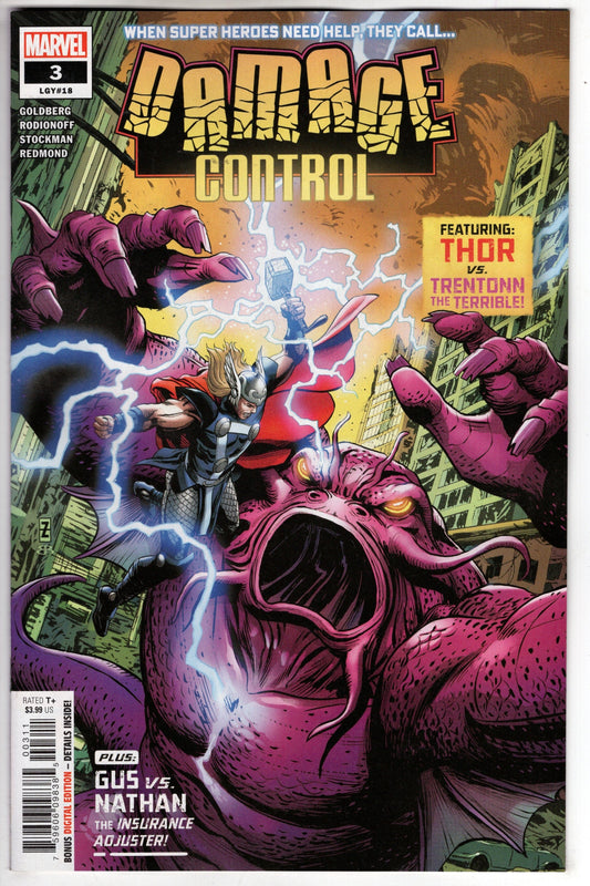 MARVEL PRH COMIC BOOKS DAMAGE CONTROL #3 (OF 5)