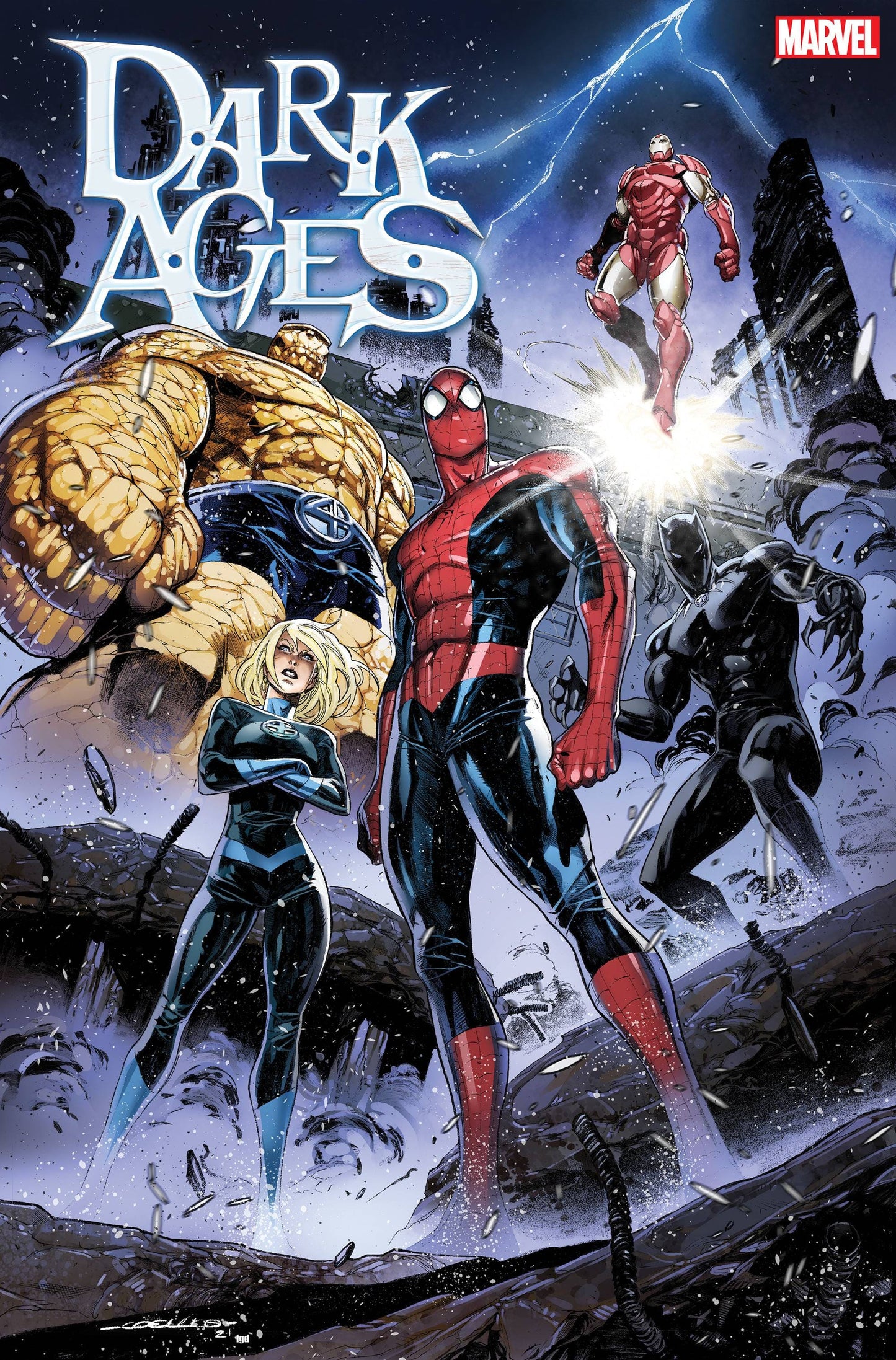 MARVEL PRH COMIC BOOKS DARK AGES #1 (OF 6) 2ND PTG COELLO VARIANT