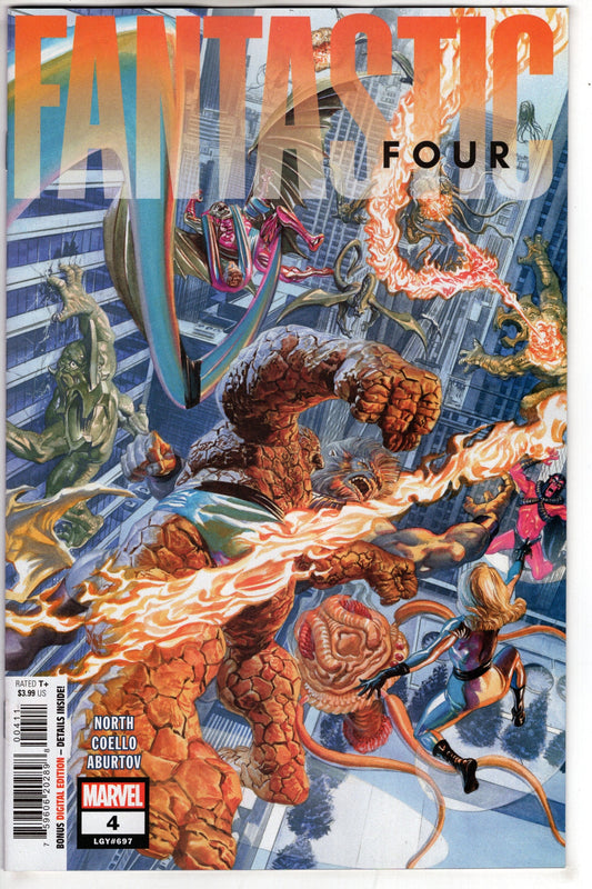 MARVEL PRH COMIC BOOKS FANTASTIC FOUR #4
