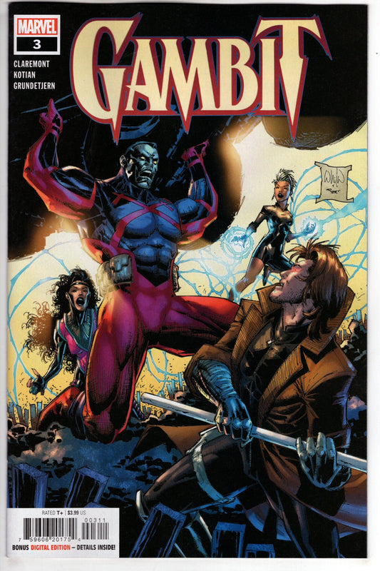 MARVEL PRH COMIC BOOKS GAMBIT #3 (OF 5) (RES)