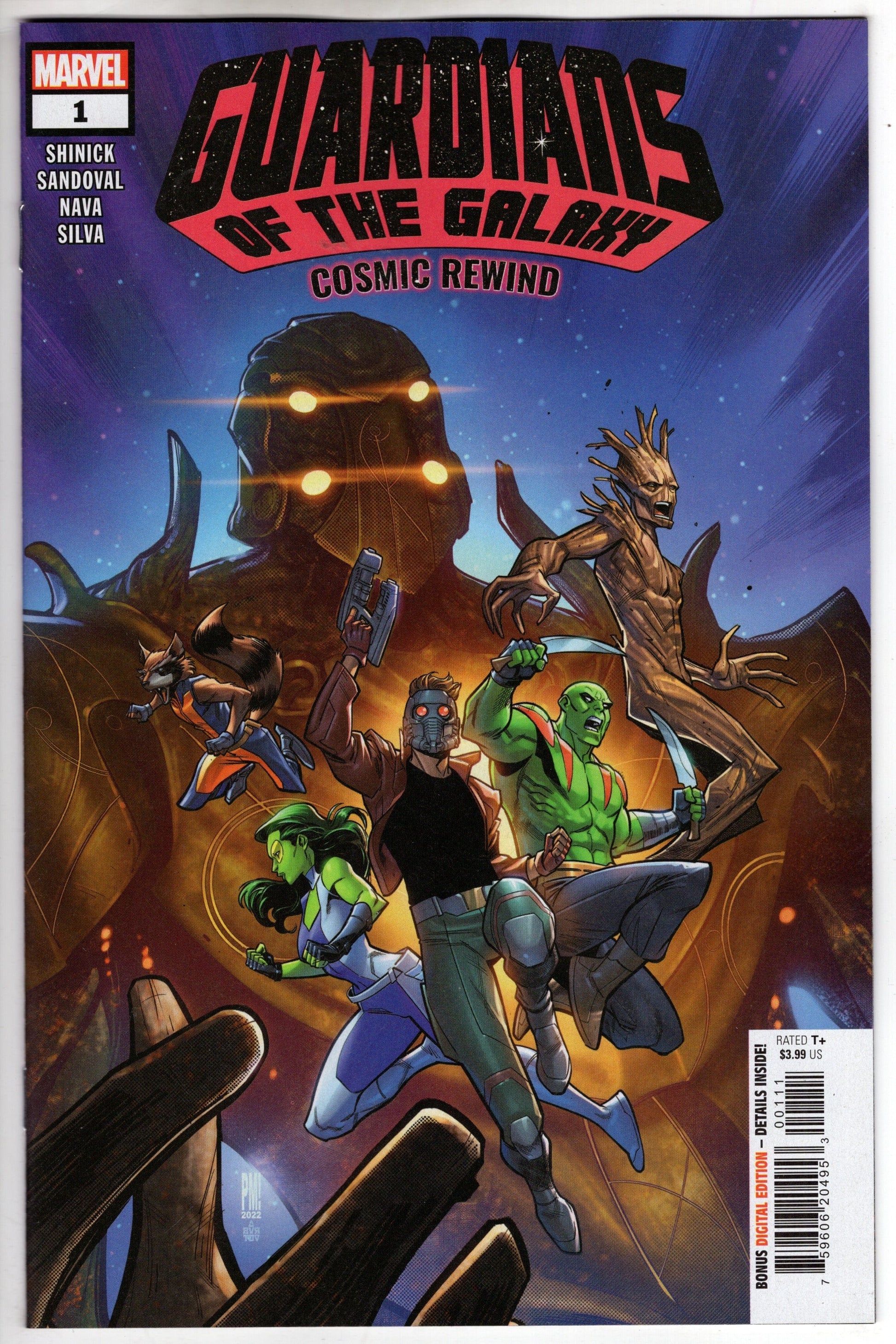 MARVEL PRH COMIC BOOKS GUARDIANS OF THE GALAXY COSMIC REWIND #1