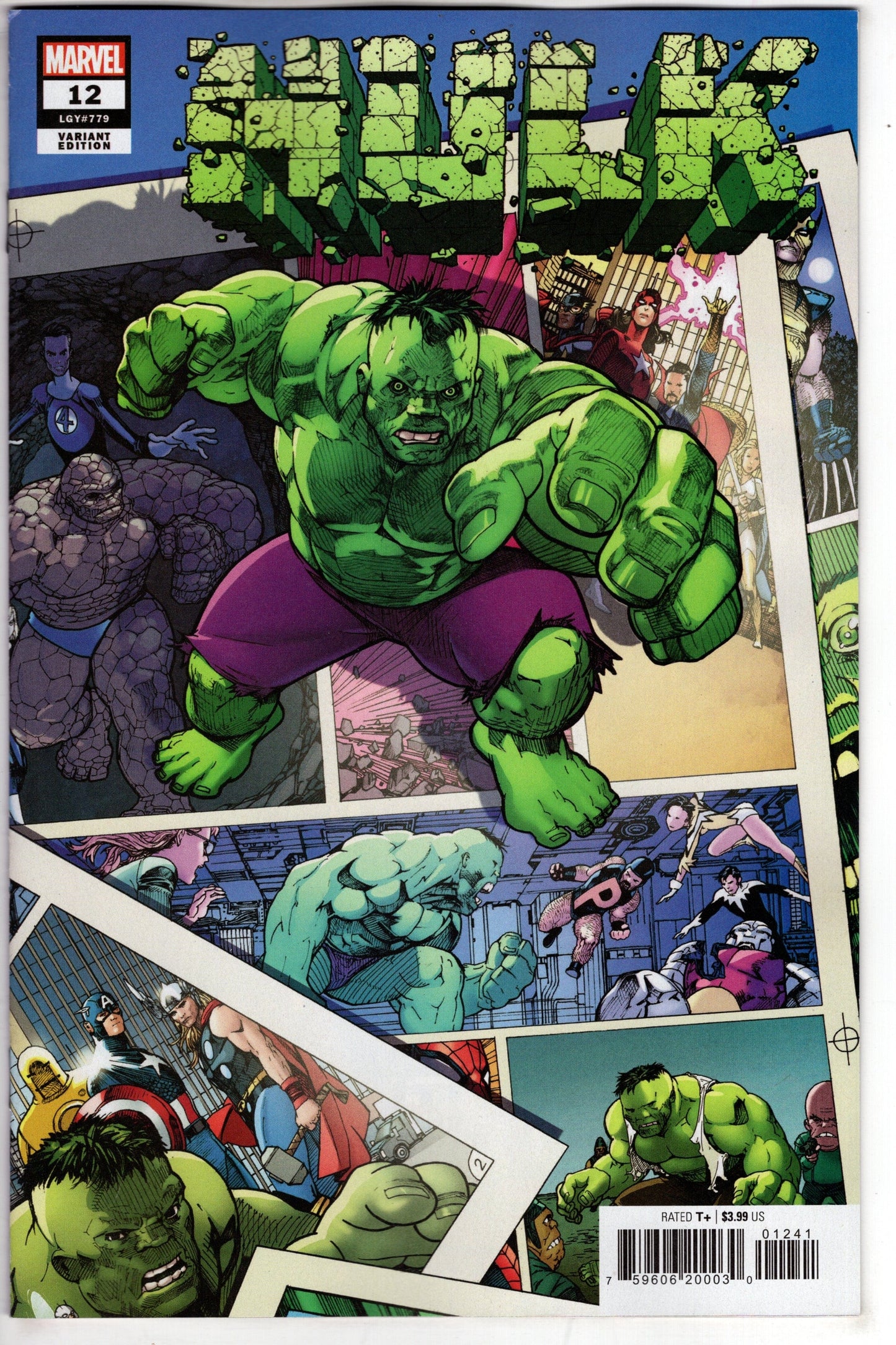MARVEL PRH COMIC BOOKS HULK #12 FOREMAN VARIANT