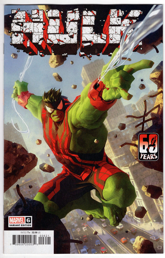 MARVEL PRH COMIC BOOKS HULK #6 GARNER SPIDER-MAN VARIANT