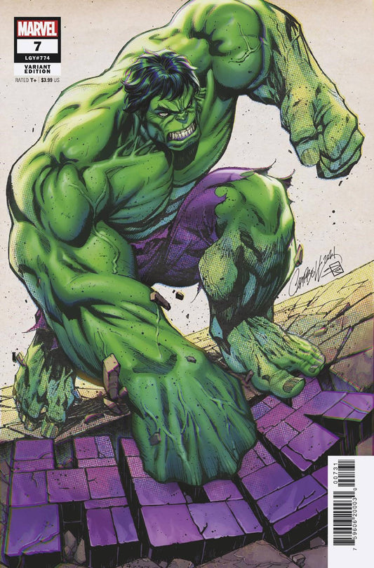 MARVEL PRH COMIC BOOKS HULK #7 JS CAMPBELL VARIANT