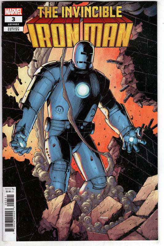 MARVEL PRH COMIC BOOKS INVINCIBLE IRON MAN #3 BAGLEY VARIANT