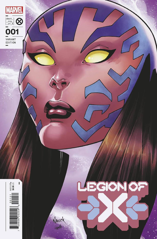 MARVEL PRH COMIC BOOKS LEGION OF X #1 NAUCK HEADSHOT VARIANT