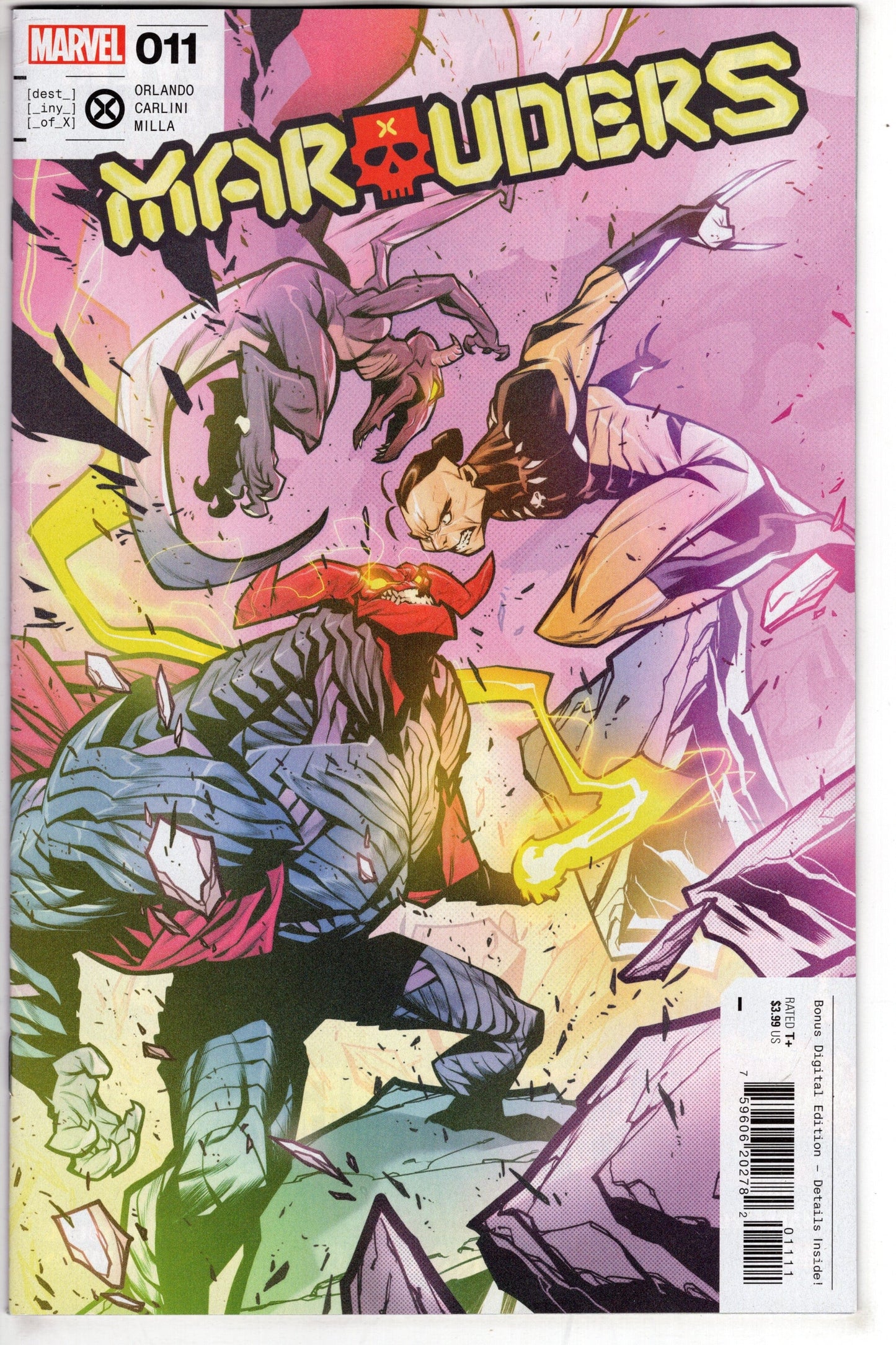 MARVEL PRH COMIC BOOKS MARAUDERS #11
