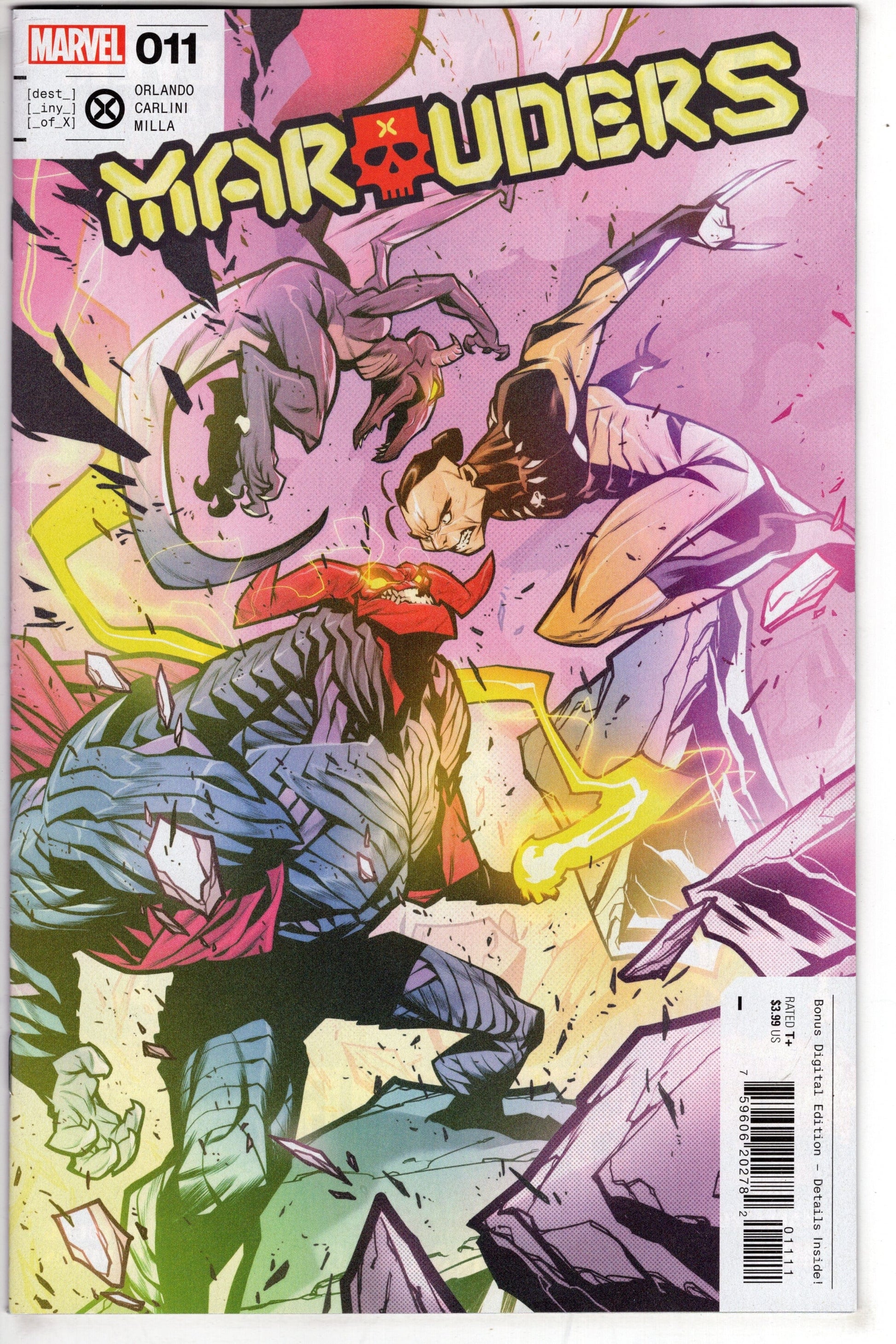 MARVEL PRH COMIC BOOKS MARAUDERS #11