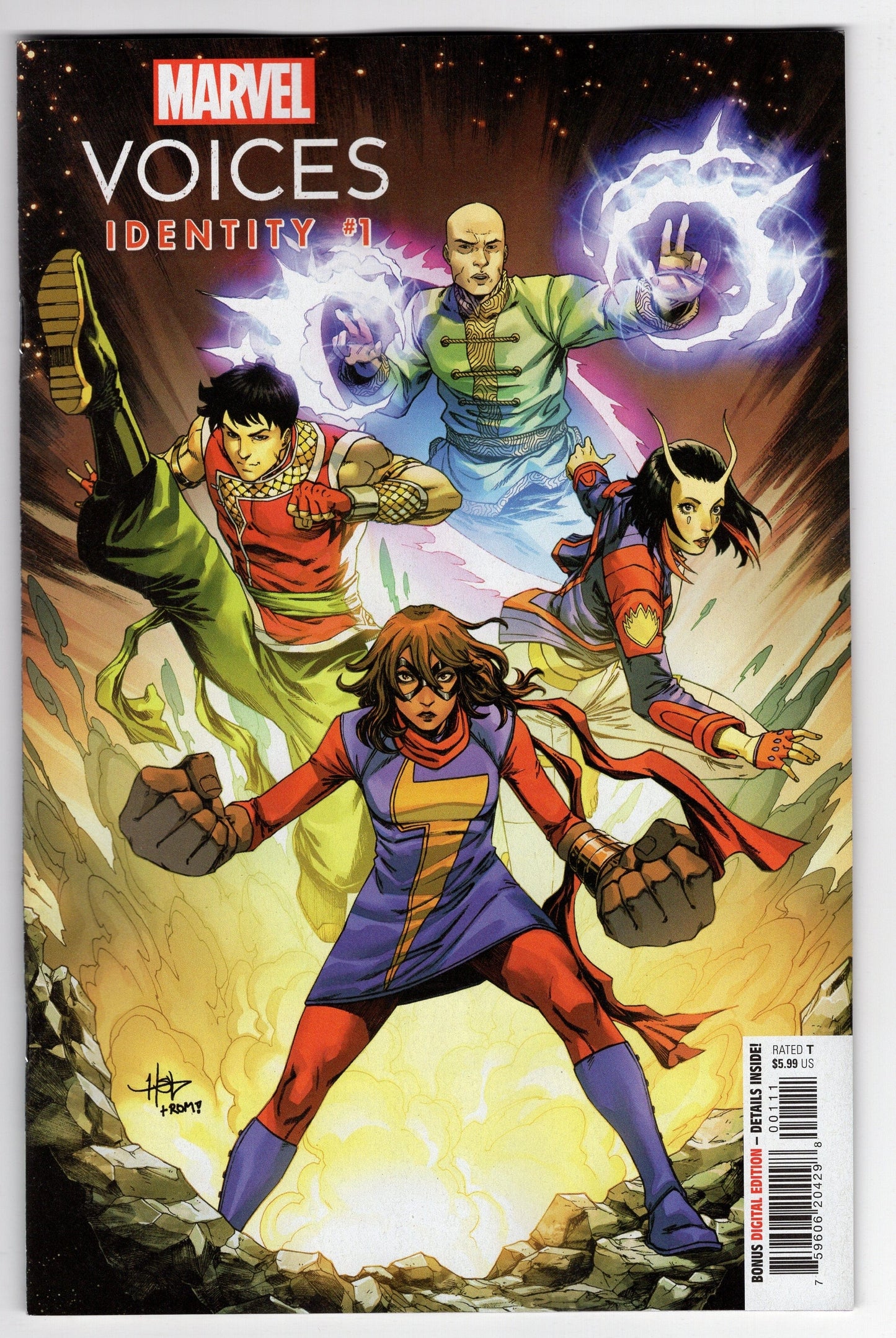 MARVEL PRH COMIC BOOKS MARVELS VOICES IDENTITY #1