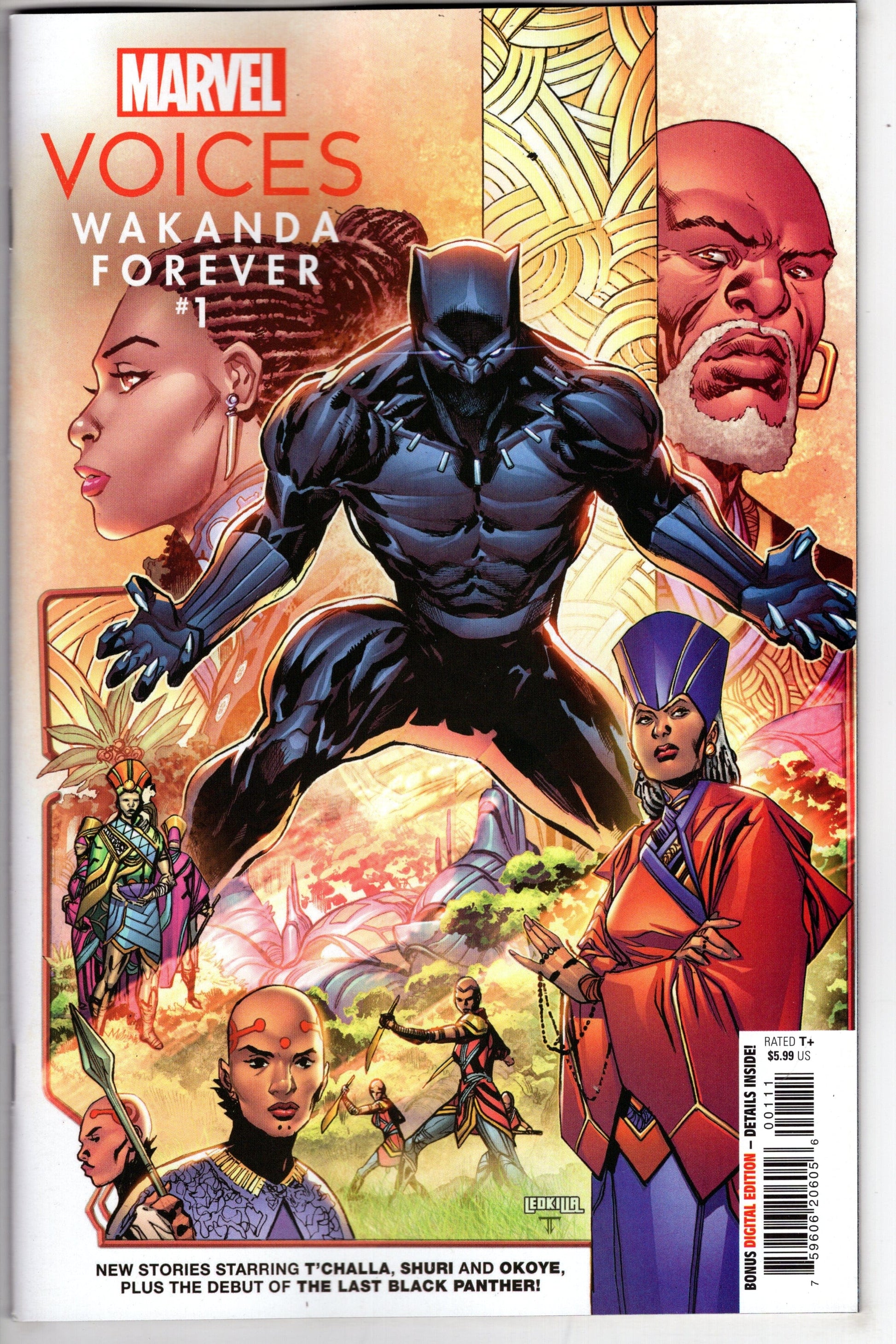 MARVEL PRH COMIC BOOKS MARVELS VOICES WAKANDA FOREVER #1
