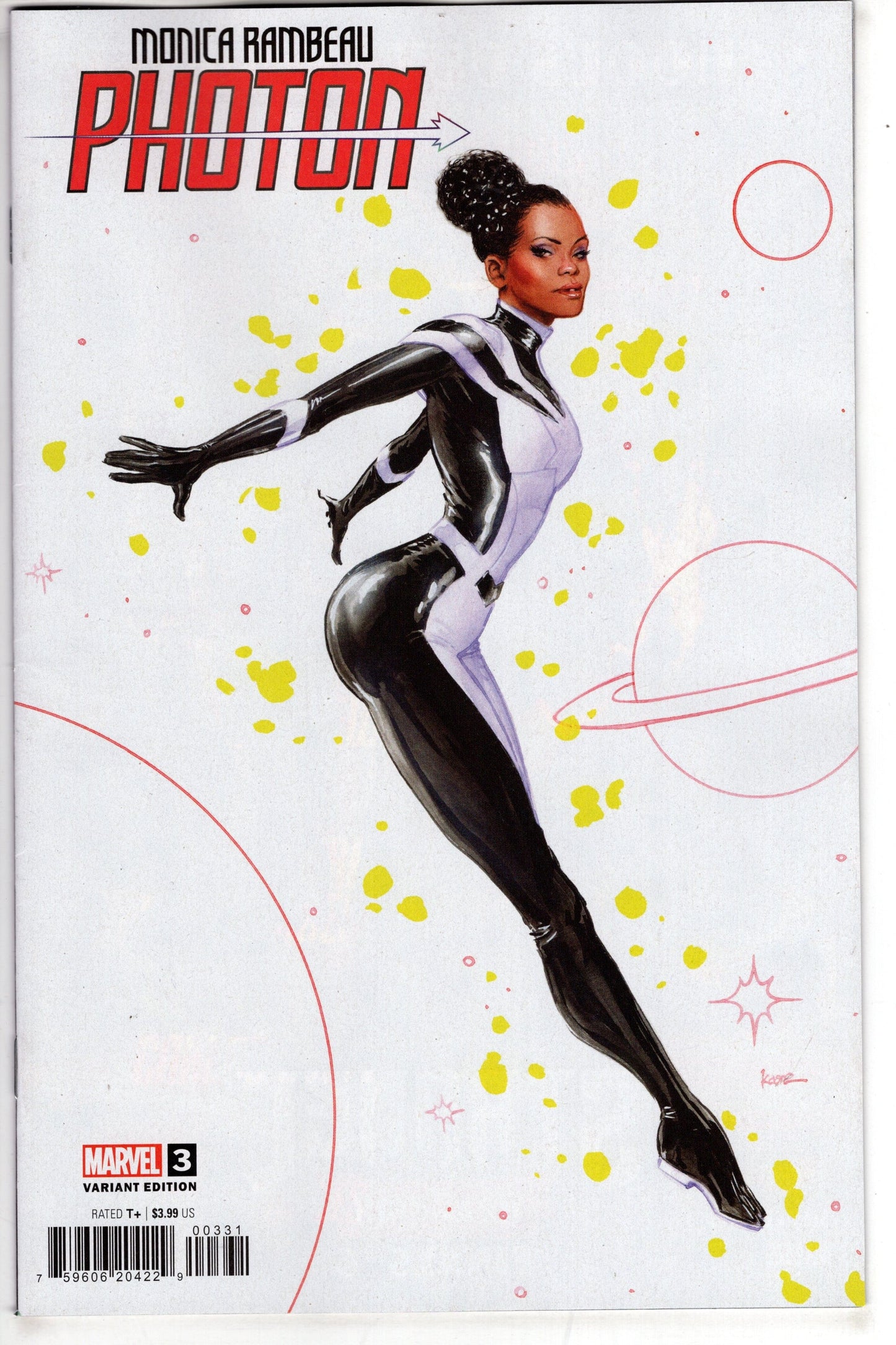 MARVEL PRH COMIC BOOKS MONICA RAMBEAU PHOTON #3 (OF 5) ANDREWS VAR