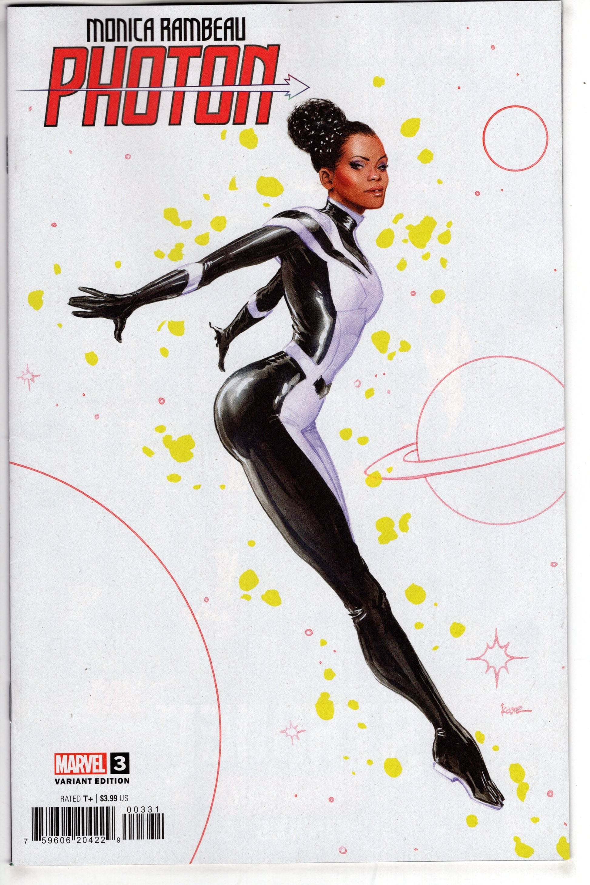 MARVEL PRH COMIC BOOKS MONICA RAMBEAU PHOTON #3 (OF 5) ANDREWS VAR