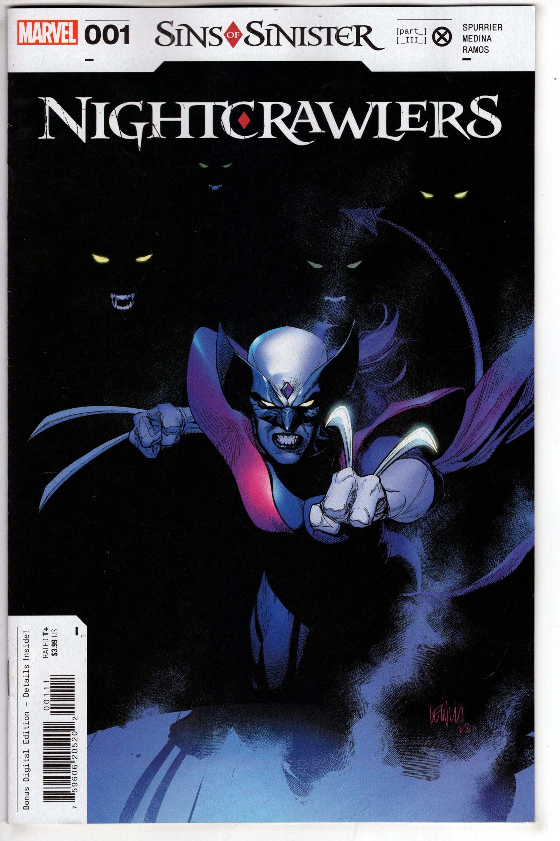 MARVEL PRH COMIC BOOKS NIGHTCRAWLERS #1 (OF 3)