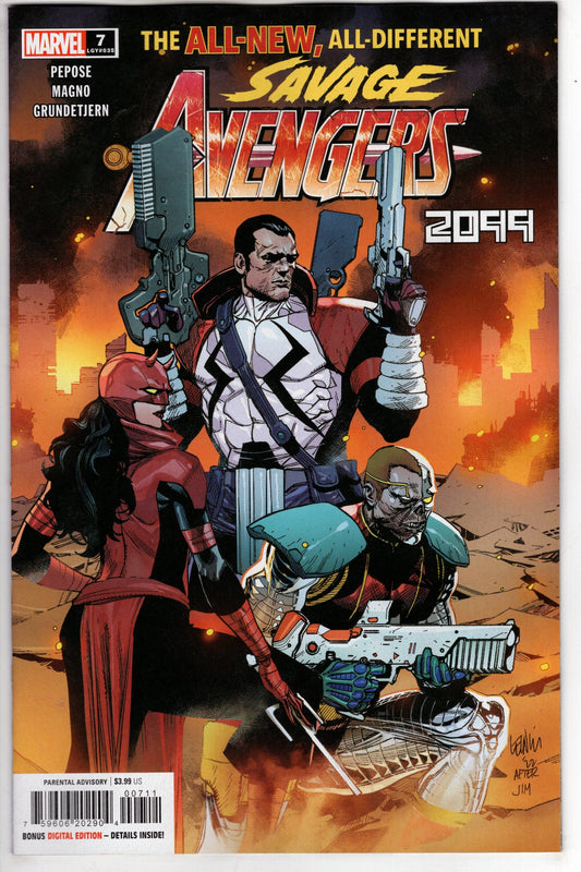 MARVEL PRH COMIC BOOKS SAVAGE AVENGERS #7