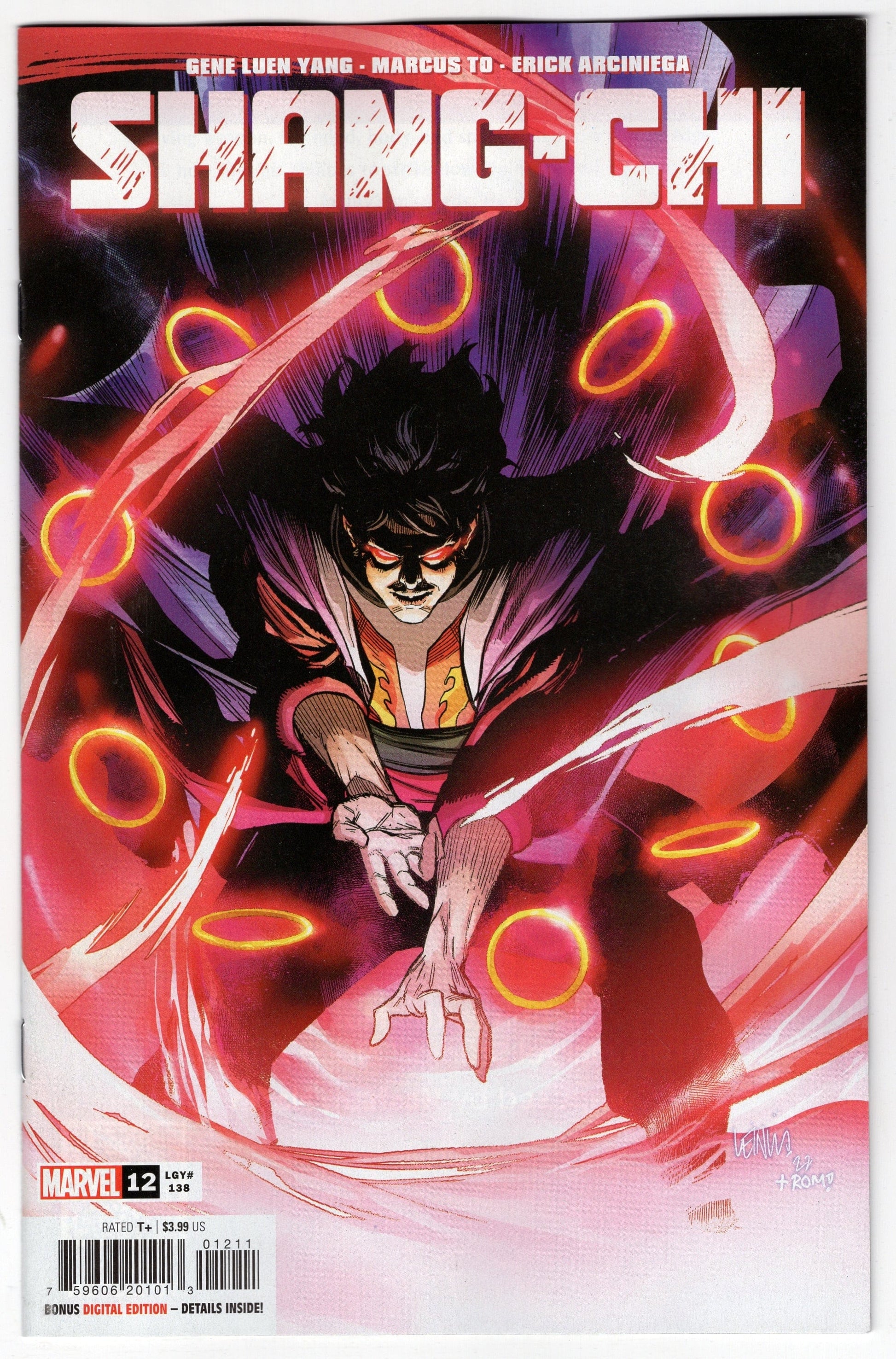 MARVEL PRH COMIC BOOKS SHANG-CHI #12