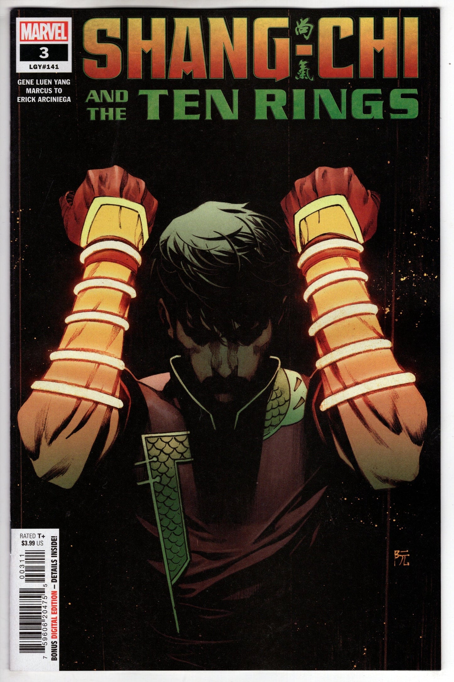 MARVEL PRH COMIC BOOKS SHANG-CHI AND TEN RINGS #3