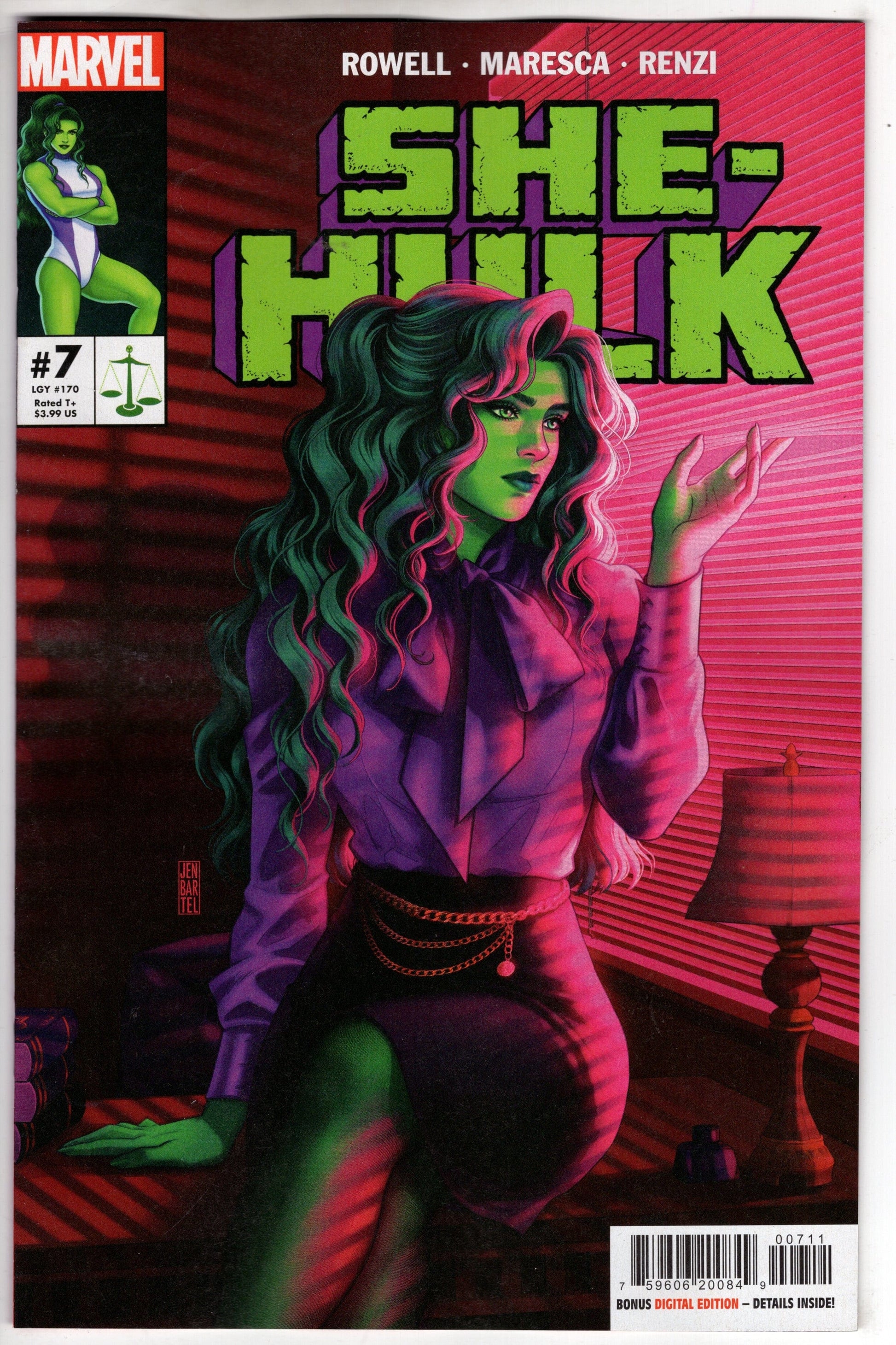MARVEL PRH COMIC BOOKS SHE-HULK #7