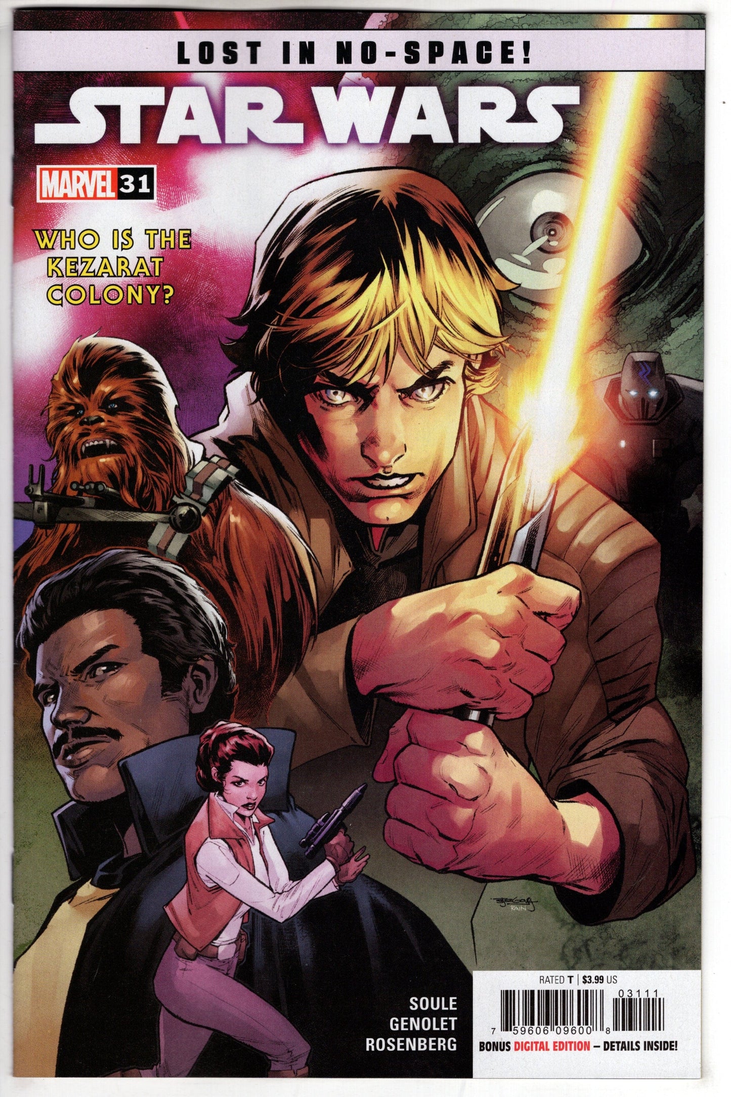 MARVEL PRH COMIC BOOKS STAR WARS #31