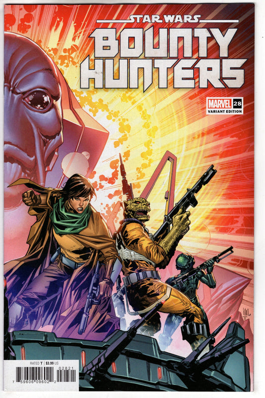 MARVEL PRH COMIC BOOKS STAR WARS BOUNTY HUNTERS #28 LASHLEY CONNECTING VAR