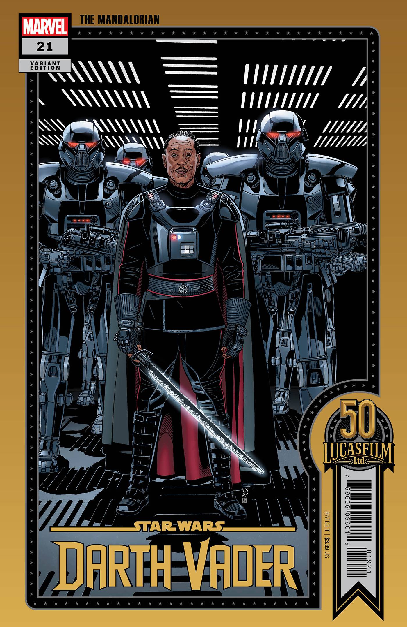 MARVEL PRH COMIC BOOKS STAR WARS DARTH VADER #21 SPROUSE LUCASFILM 50TH VAR