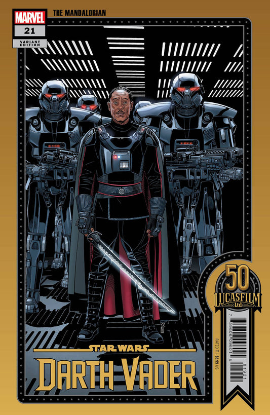 MARVEL PRH COMIC BOOKS STAR WARS DARTH VADER #21 SPROUSE LUCASFILM 50TH VAR