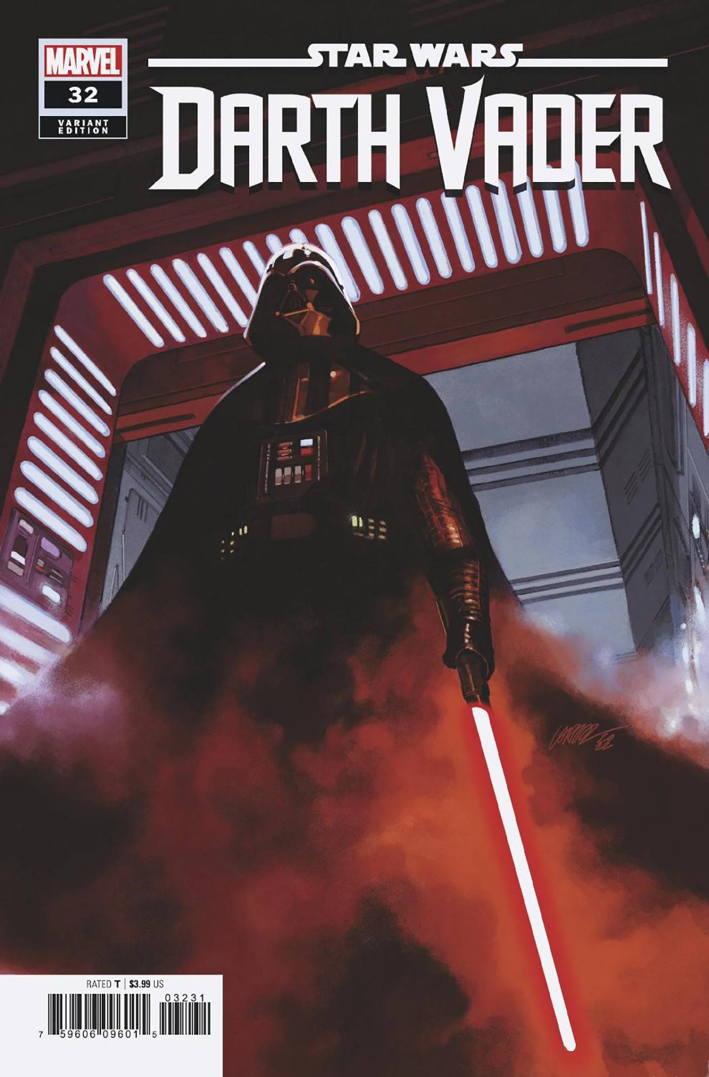 MARVEL PRH COMIC BOOKS STAR WARS DARTH VADER #32 LARRAZ VAR