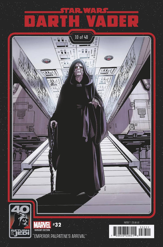 MARVEL PRH COMIC BOOKS STAR WARS DARTH VADER #32 RETURN JEDI 40TH ANNIVERSARY VAR