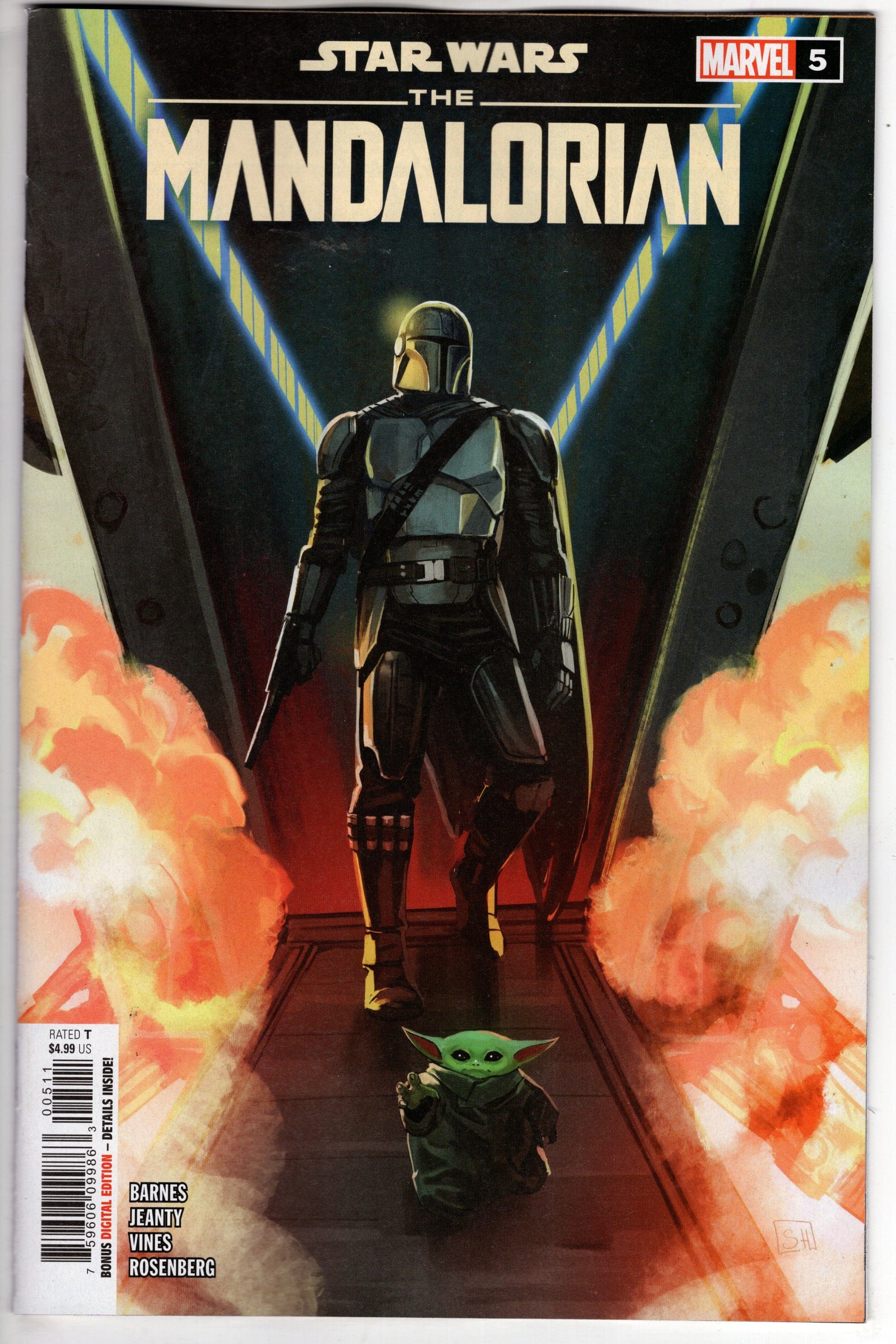 MARVEL PRH COMIC BOOKS STAR WARS MANDALORIAN #5