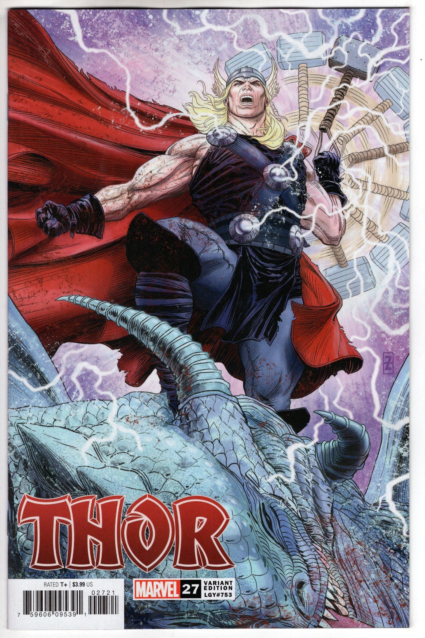 MARVEL PRH COMIC BOOKS THOR #27 ZIRCHER VARIANT