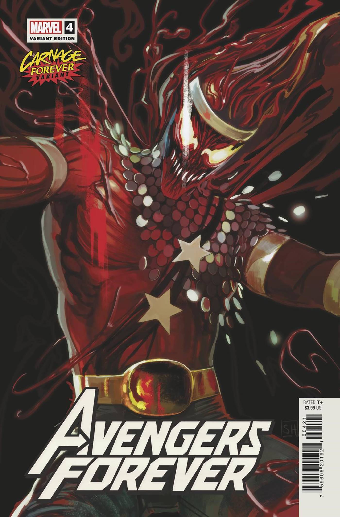 MARVEL PRH COMIC BOOKS VF/NM AVENGERS FOREVER #4 HANS CARNAGE FOREVER VAR