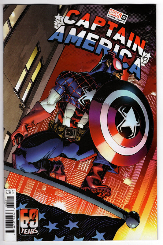 MARVEL PRH COMIC BOOKS VF/NM CAPTAIN AMERICA #0 HAMNER SPIDER-MAN VARIANT