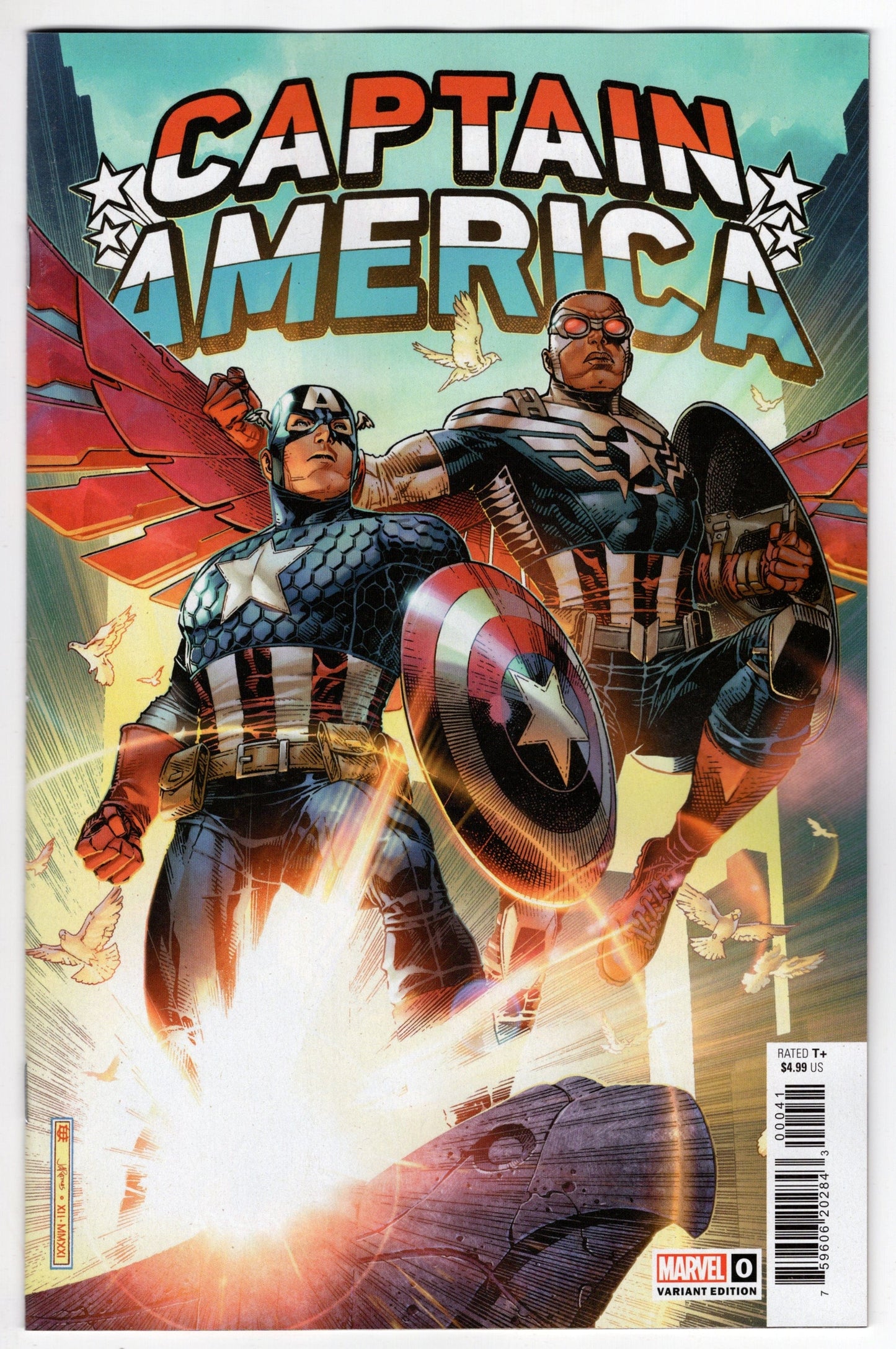 MARVEL PRH COMIC BOOKS VF/NM CAPTAIN AMERICA #0 JIM CHEUNG VARIANT