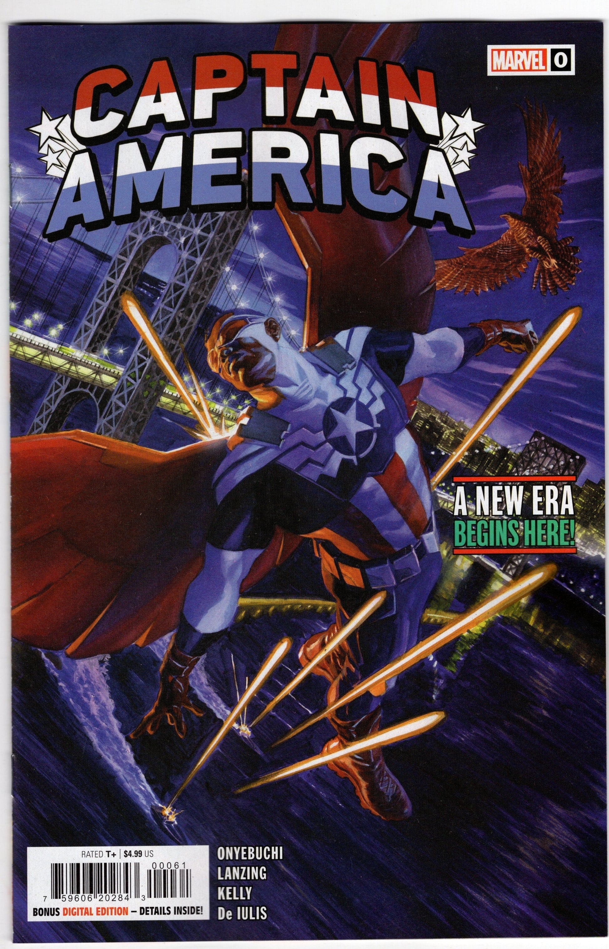 MARVEL PRH COMIC BOOKS VF/NM CAPTAIN AMERICA #0 ROSS SAM WILSON VARIANT