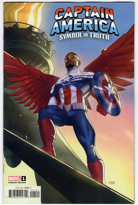 MARVEL PRH COMIC BOOKS VF/NM CAPTAIN AMERICA SYMBOL OF TRUTH #1 INCV CLARKE VARIANT