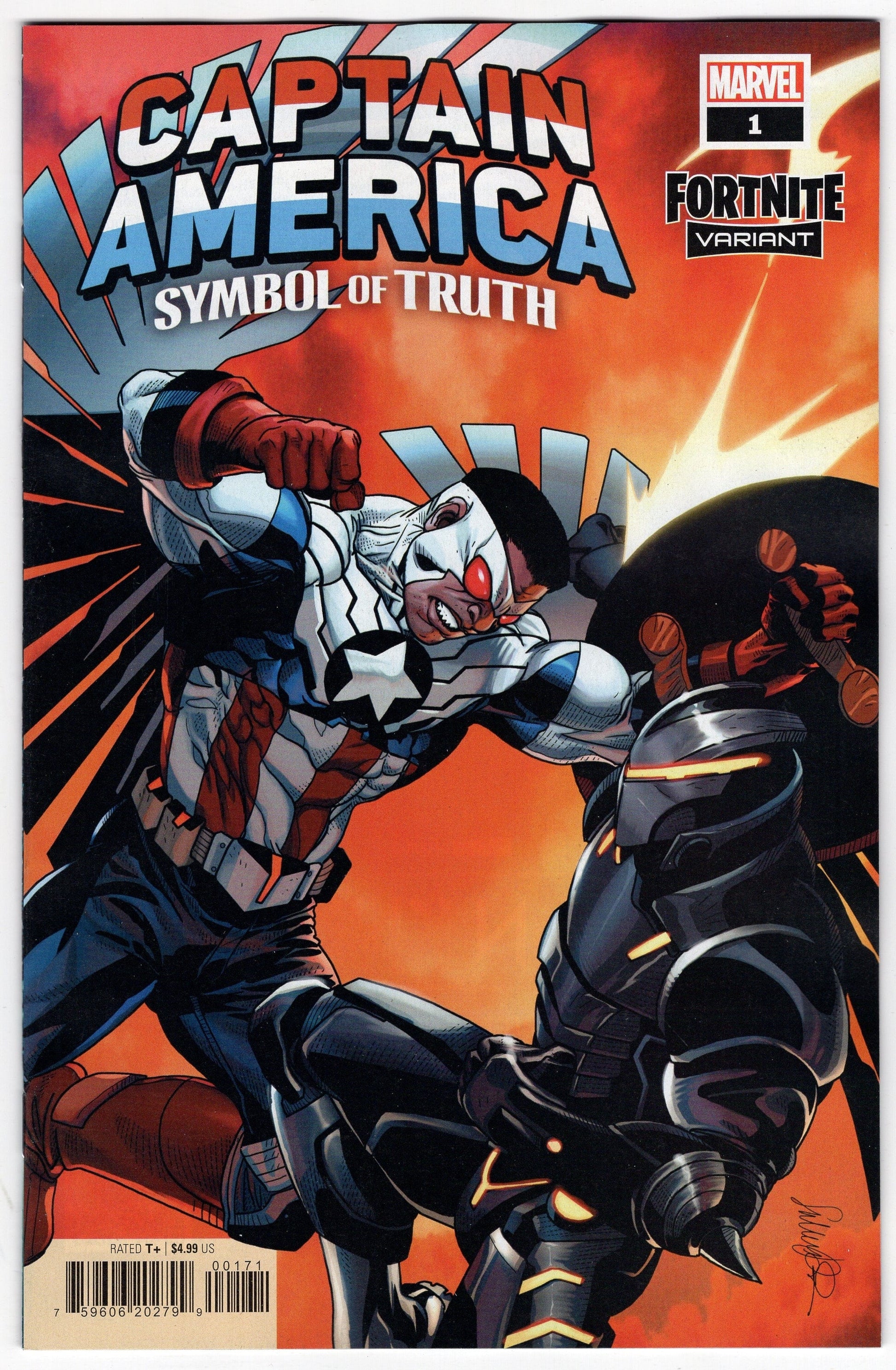 MARVEL PRH COMIC BOOKS VF/NM CAPTAIN AMERICA SYMBOL OF TRUTH #1 LARROCA FORTNITE VARIANT