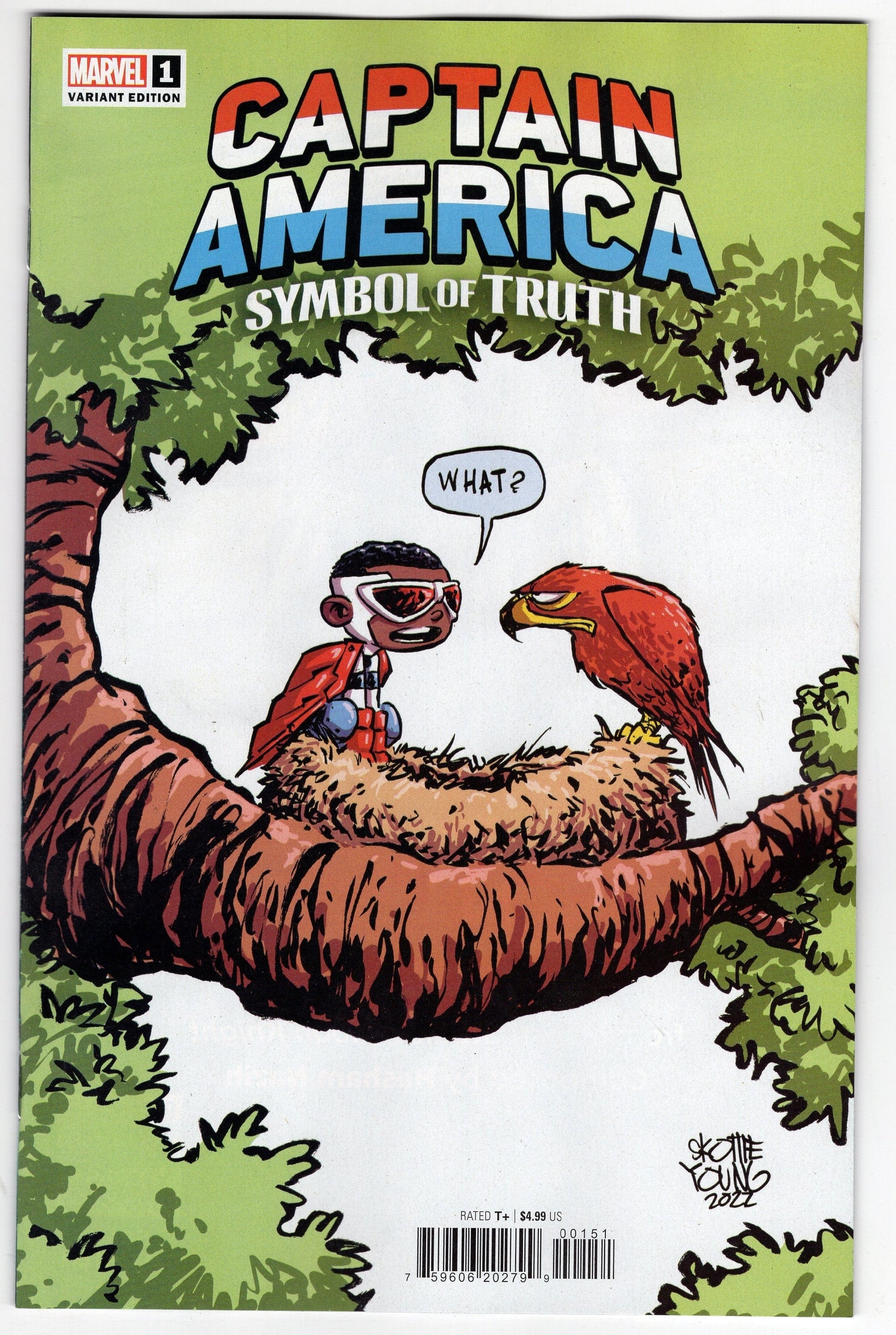 MARVEL PRH COMIC BOOKS VF/NM CAPTAIN AMERICA SYMBOL OF TRUTH #1 YOUNG VARIANT