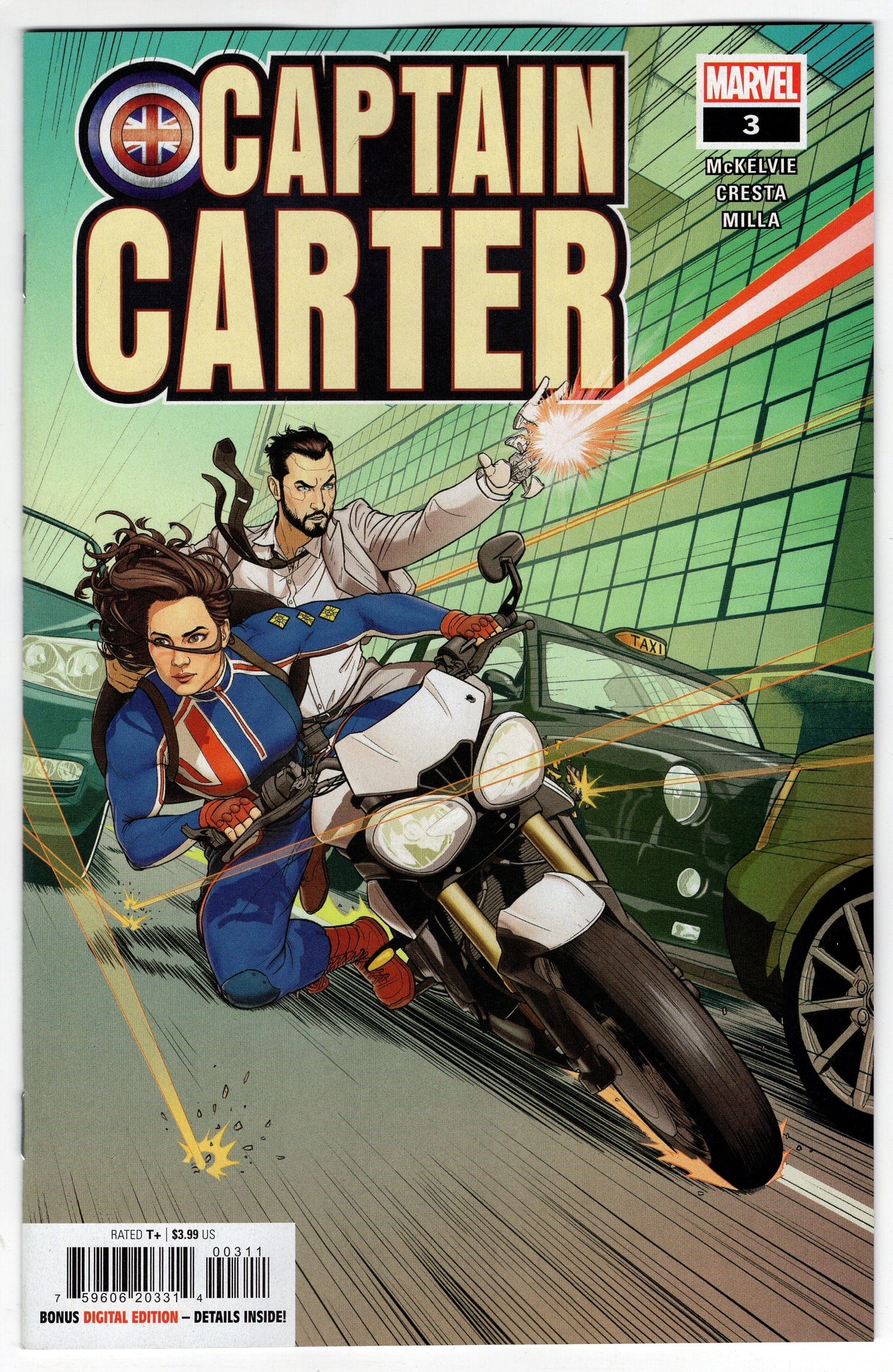 MARVEL PRH COMIC BOOKS VF/NM CAPTAIN CARTER #3 (OF 5)