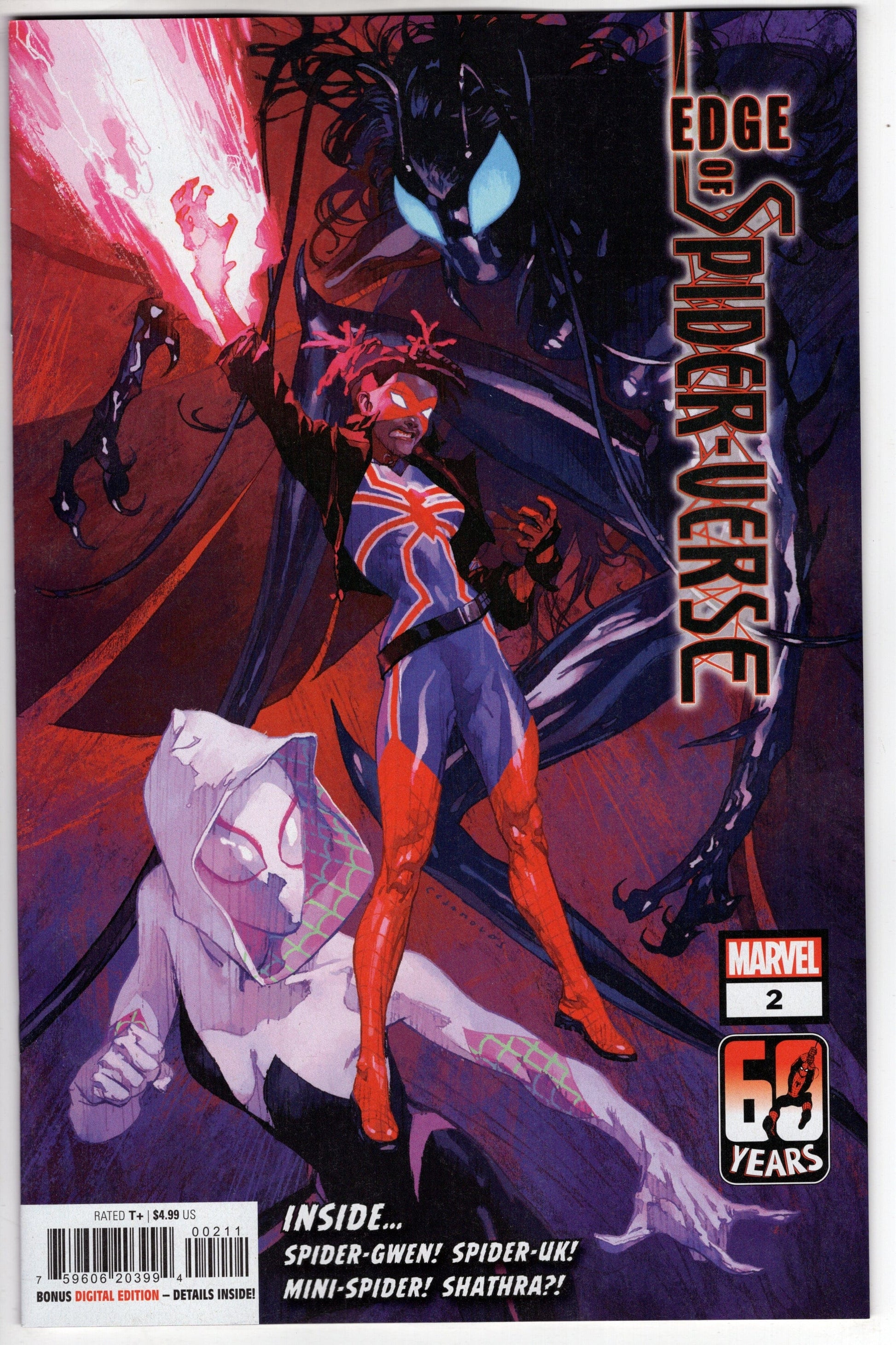 MARVEL PRH COMIC BOOKS VF/NM EDGE OF SPIDER-VERSE #2 (OF 5)