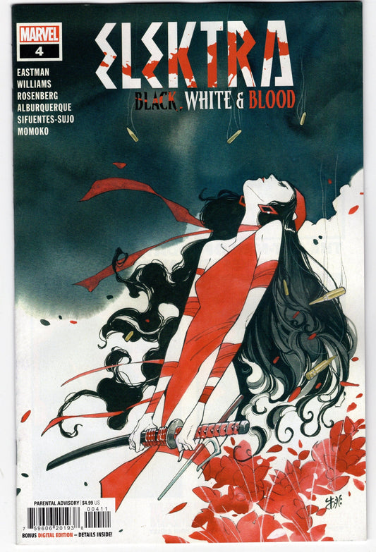 MARVEL PRH COMIC BOOKS VF/NM ELEKTRA BLACK WHITE BLOOD #4 (OF 4)