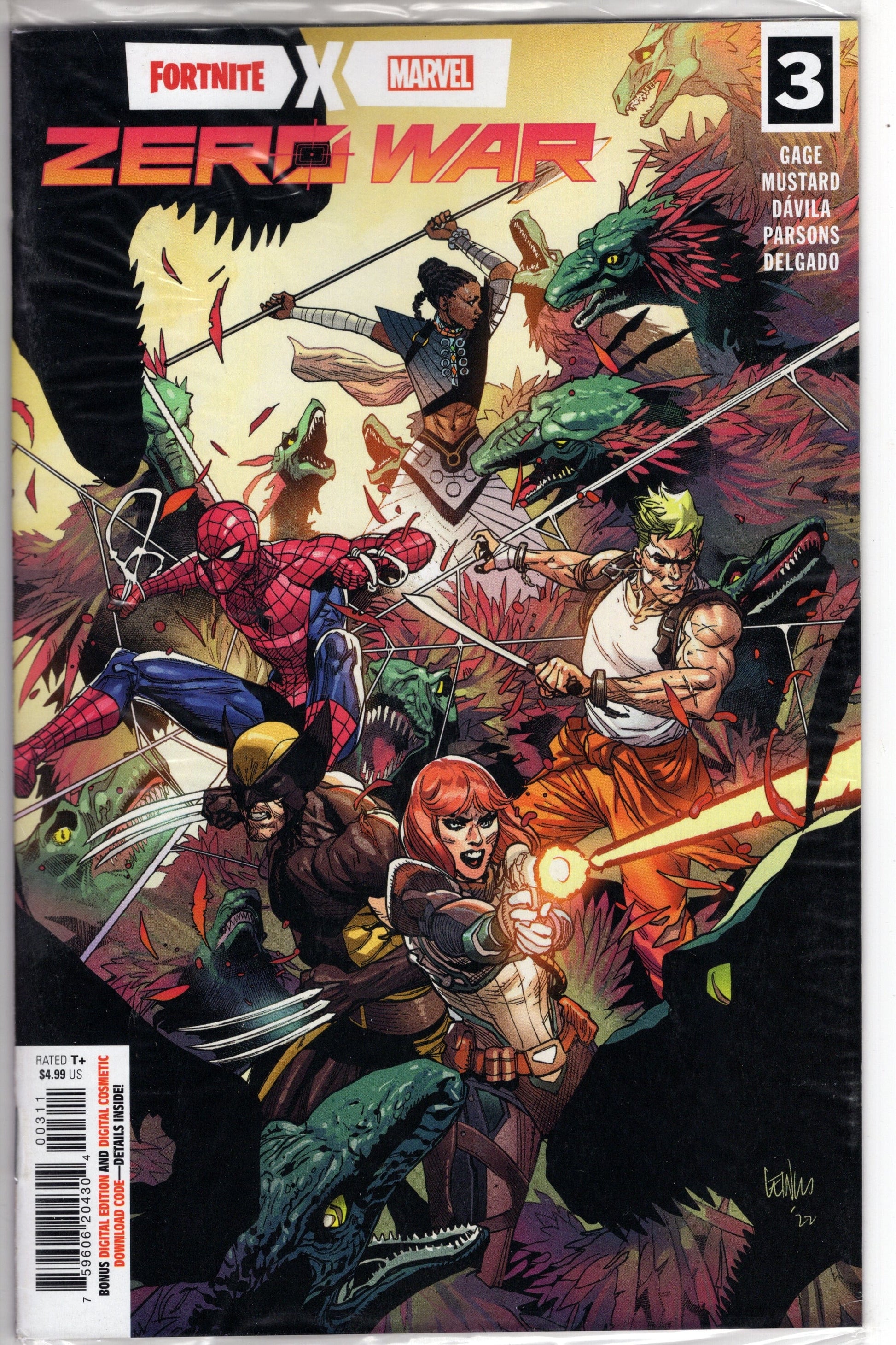 MARVEL PRH COMIC BOOKS VF/NM FORTNITE X MARVEL ZERO WAR #3 (OF 5)