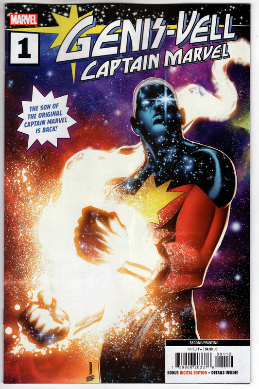 MARVEL PRH COMIC BOOKS VF/NM GENIS-VELL CAPTAIN MARVEL #1 (OF 5) 2ND PTG BALDEON VARIANT