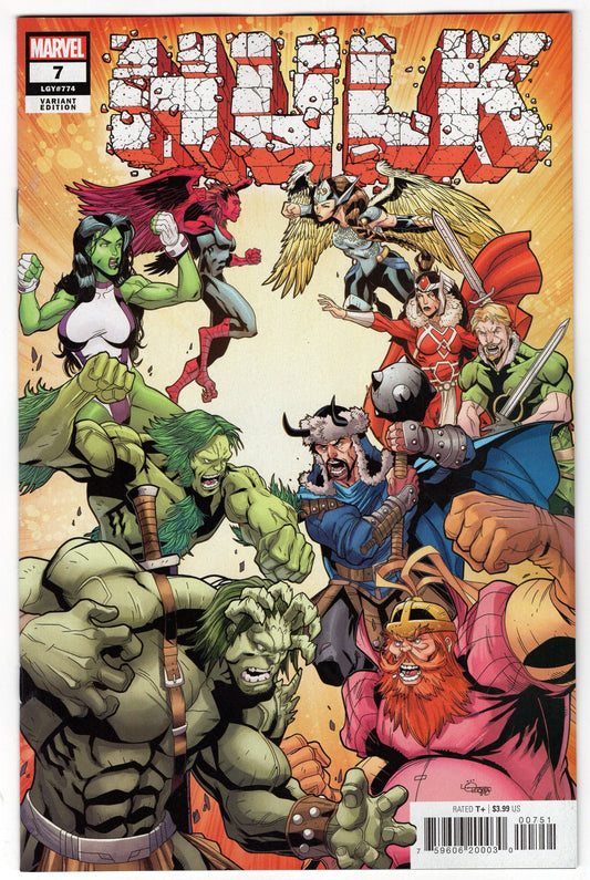 MARVEL PRH COMIC BOOKS VF/NM HULK #7 25 COPY INCV LUBERA VARIANT