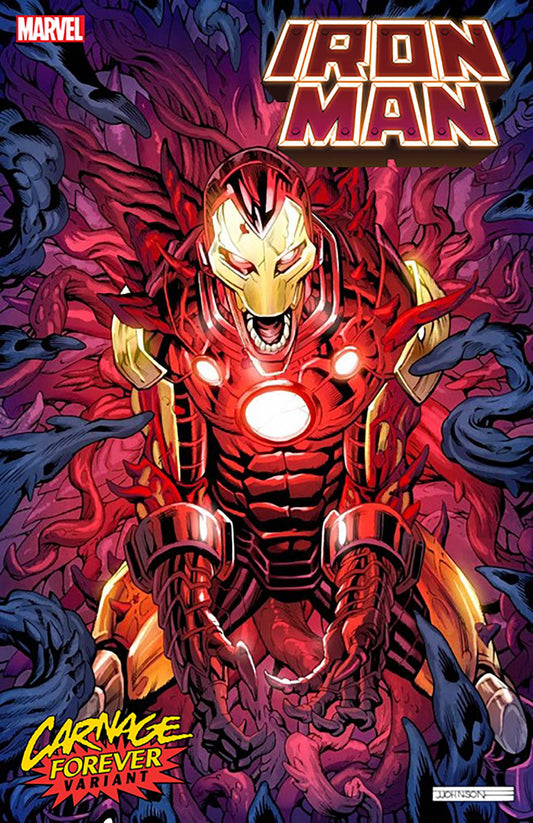 MARVEL PRH COMIC BOOKS VF/NM IRON MAN #18 JEFF JOHNSON CARNAGE FOREVER VAR