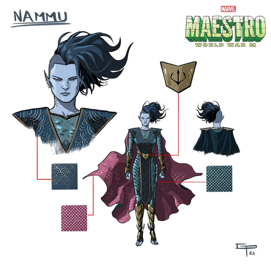 MARVEL PRH COMIC BOOKS VF/NM MAESTRO WORLD WAR M #2 (OF 5) PERALTA DESIGN VAR